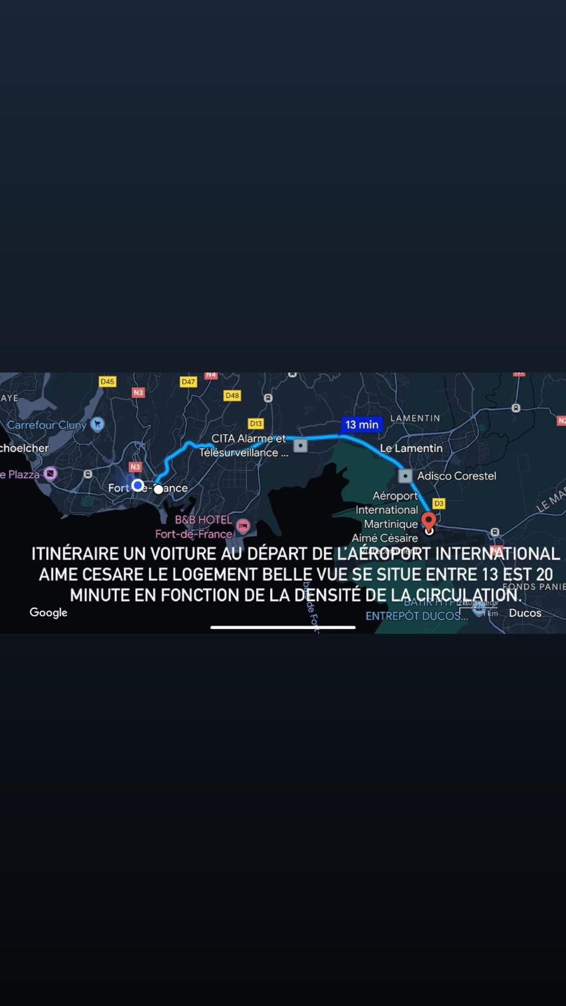Belle Vue Lejlighed Fort-de-France Eksteriør billede